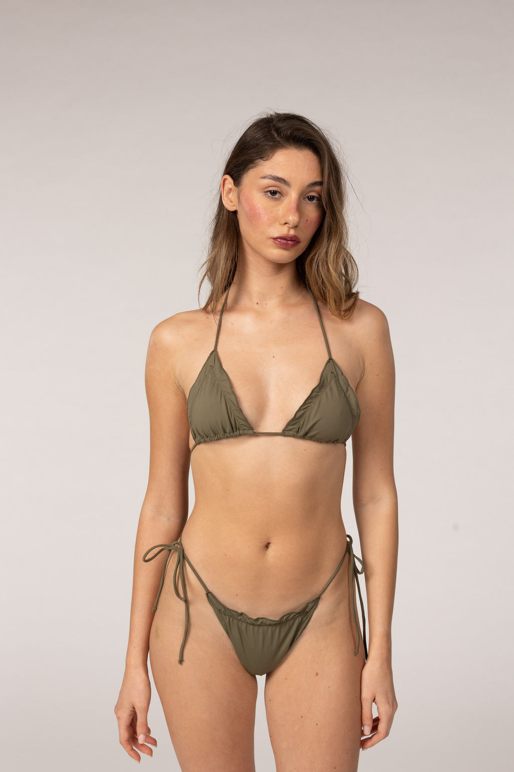 Ornella - Cypress Frilly Top